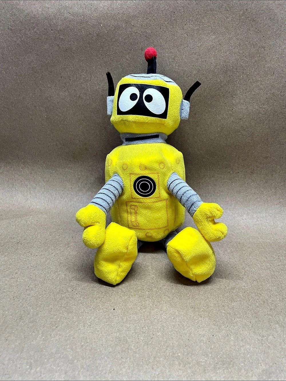Ty 2011 Plex Robot from Yo Gabba Gabba Plush - Yellow